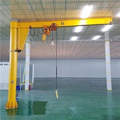 Cần trục quay tay 10 tấn với Palăng xích điện có khoảng cách thấp